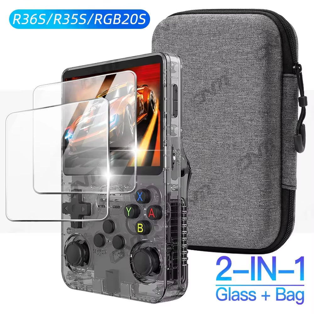 Glass + Bag for R36S/R35S Screen Protector Tempered Glass Film 
